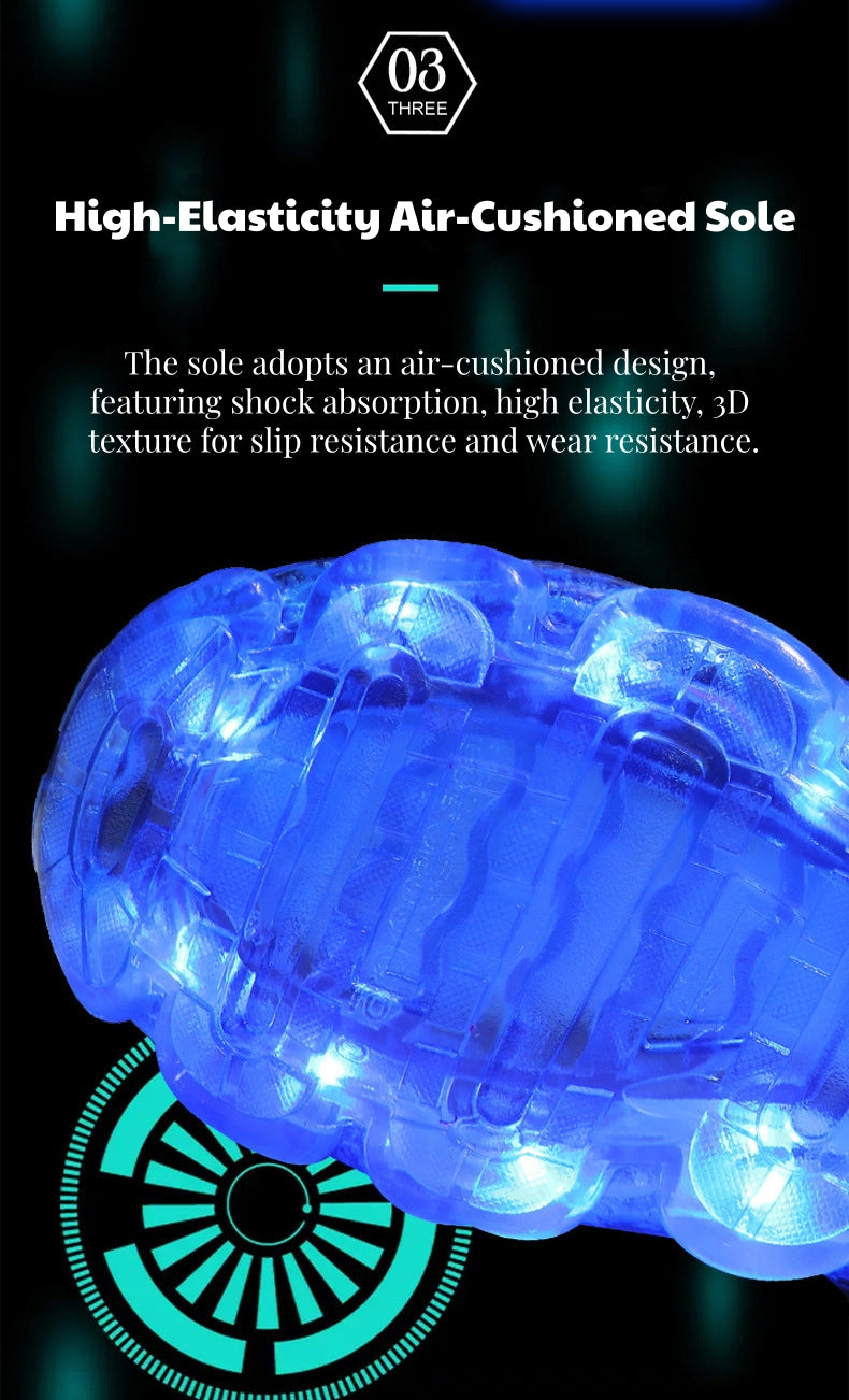 ‌Kids Light Up Shoes LED Sneakers with Spider Web Design | USB Rechargeable Flashing Shoes for Boys, Girls & Toddlers | Perfect Birthday/Thanksgiving/Christmas Gift