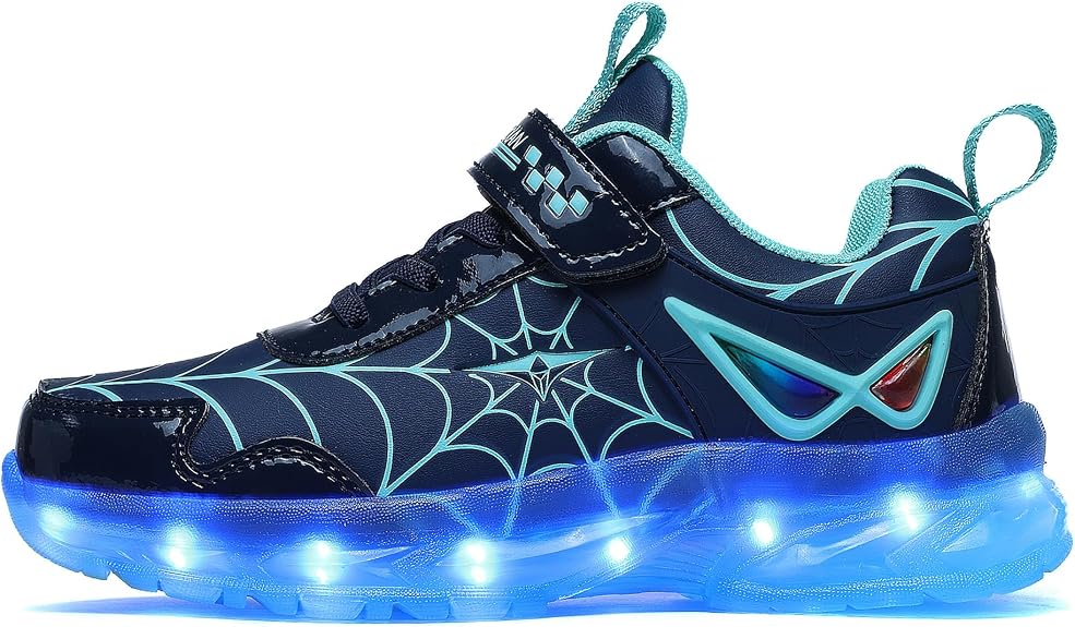 Kids Light Up Shoes for Boy Girl Toddler Sneakers Rechargeable Gift