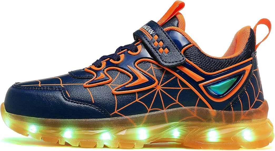 Kids Light Up Shoes for Boy Girl Toddler Sneakers Rechargeable Gift