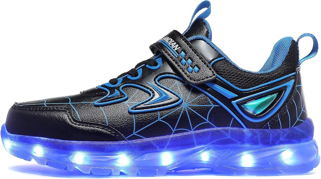 Kids Light Up Shoes for Boy Girl Toddler Sneakers Rechargeable Gift
