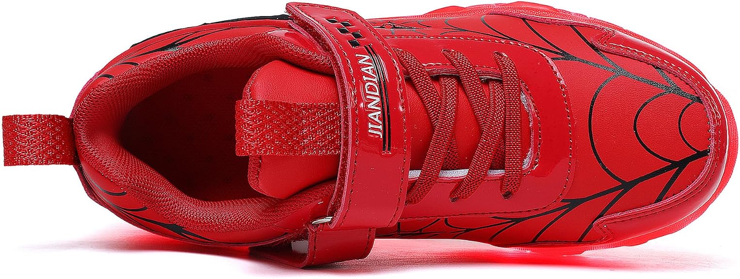 Kids Light Up Shoes for Boy Girl Toddler Sneakers Rechargeable Gift