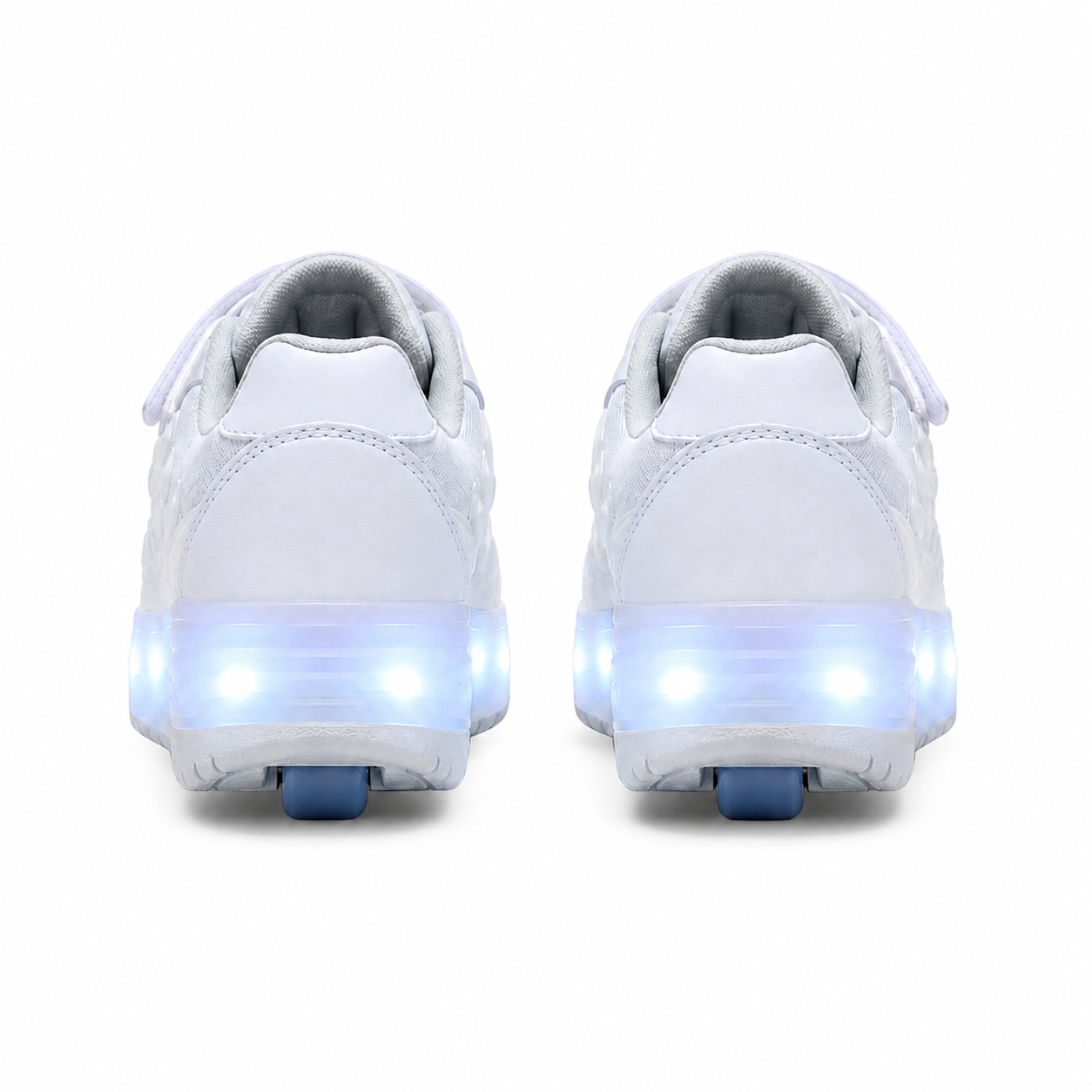YUNICUS Kids’ Light-Up Roller Sneakers with Wheels for Boys & Girls