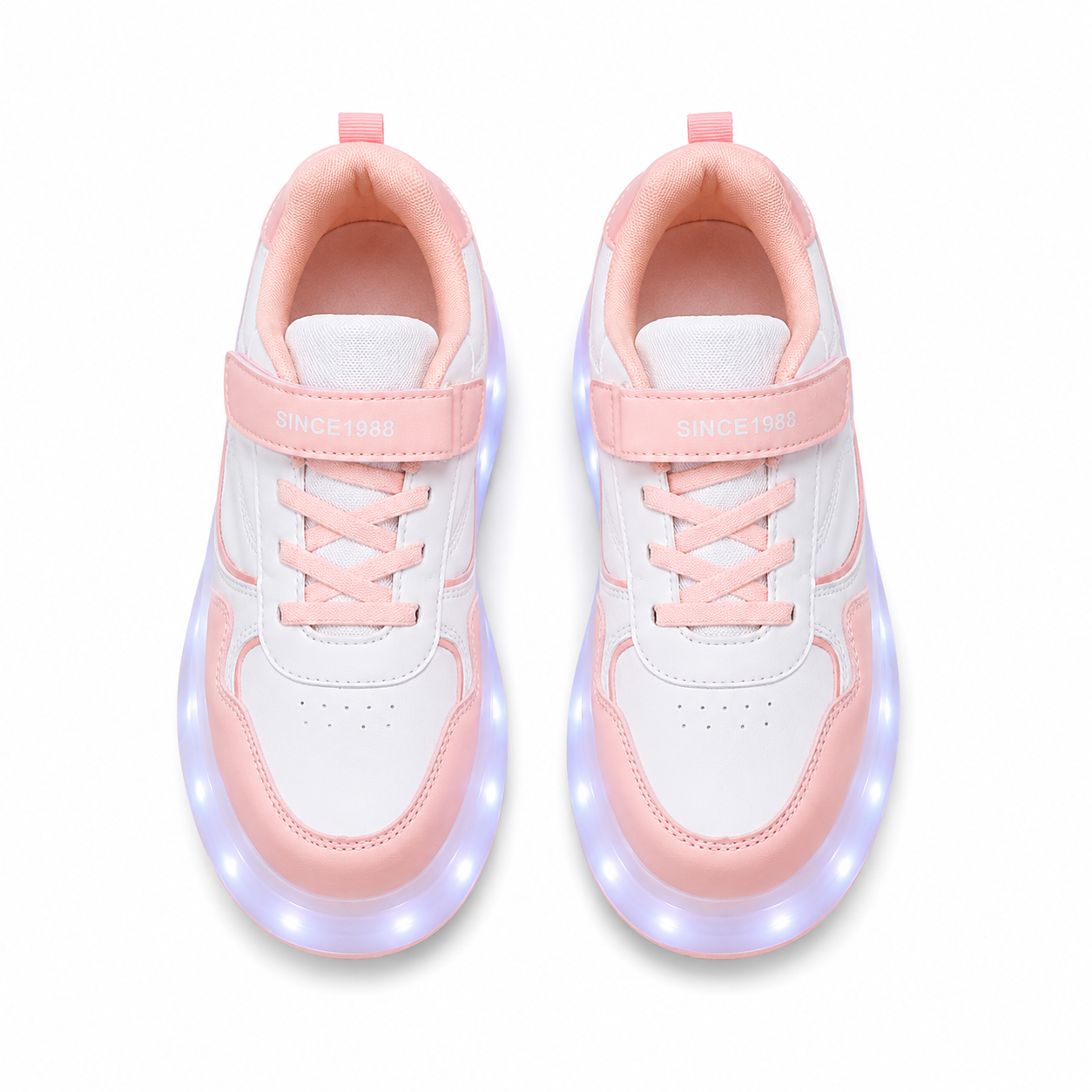 YUNICUS Kids LED Light up Shoes Wheel Shoes USB Charging Roller Skate Shoes Sneakers Girls Boys Kids Best Gift for Birthday Halloween Christmas
