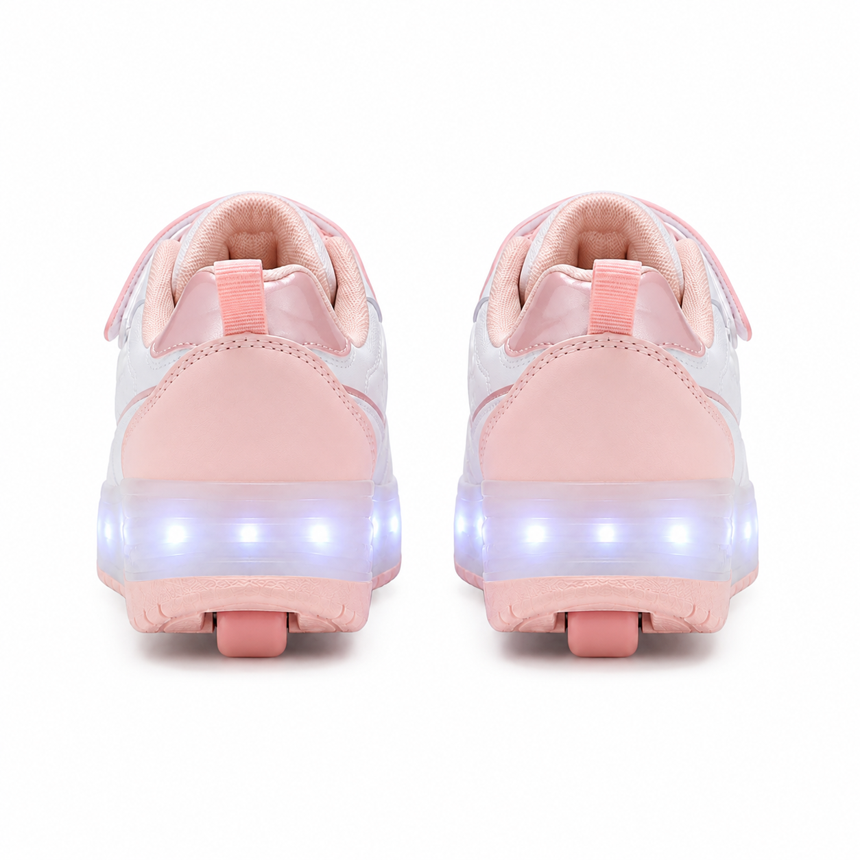 YUNICUS Kids LED Light up Shoes Wheel Shoes USB Charging Roller Skate Shoes Sneakers Girls Boys Kids Best Gift for Birthday Halloween Christmas