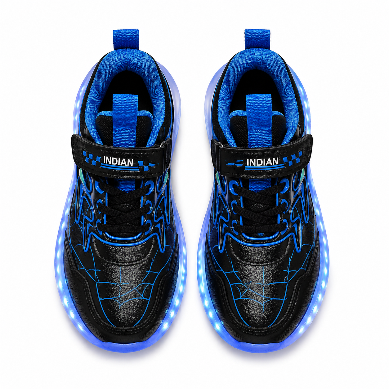 YUNICUS Kids LED Light-Up Shoes – USB Rechargeable Sneakers for Boys, Girls & Toddlers