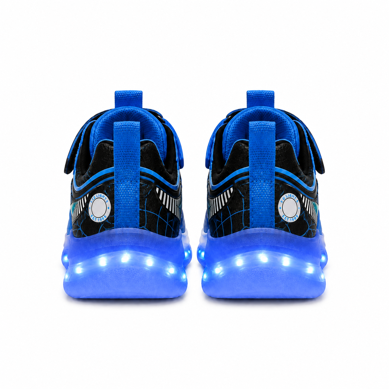 YUNICUS Kids LED Light-Up Shoes – USB Rechargeable Sneakers for Boys, Girls & Toddlers